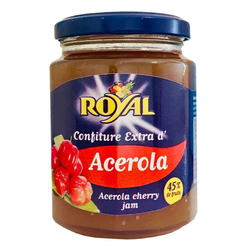 Confiture Cerise Royal, Pot de 330 g Carrefour on Board Martinique
