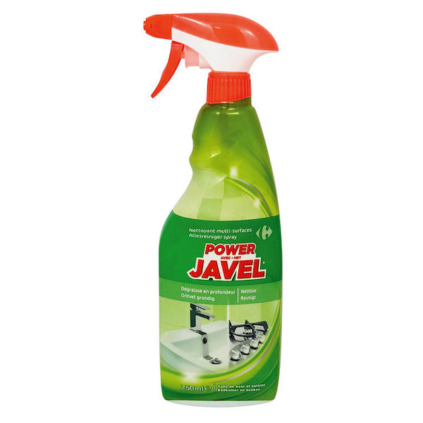 Nettoyant Ménager Javel Carrefour, Spray 750 ML – Carrefour on Board  Martinique